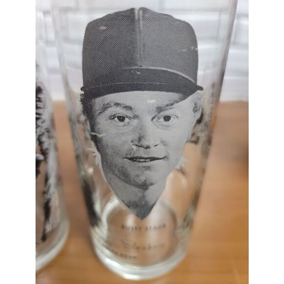 Set of 5 Vintage MLB Drinking Glasses - Picture 3 of 9